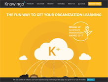 Tablet Screenshot of knowingo.com